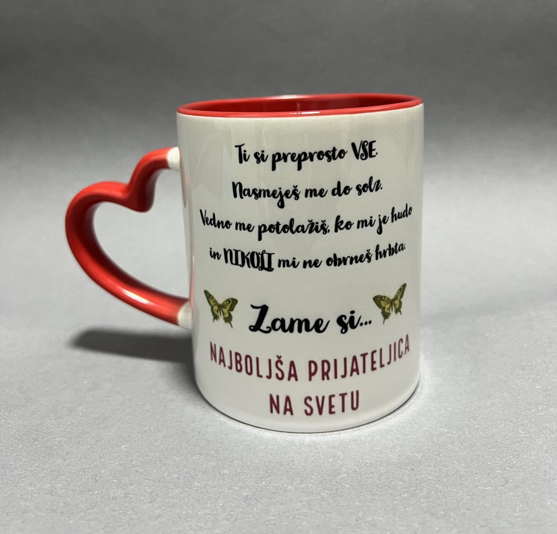 Skodelica za prijateljico