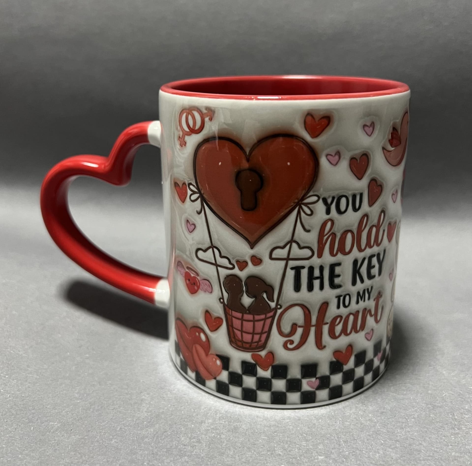 Skodelica za Valentinovo You hold the key to my heart